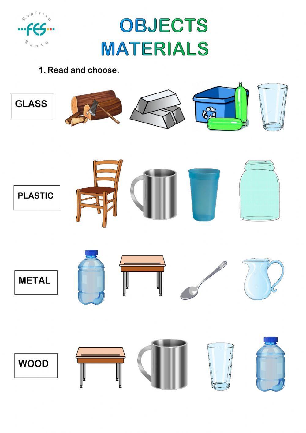 Objects Materials