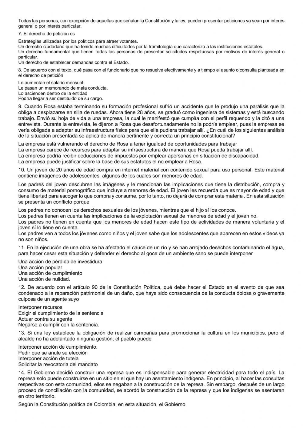 Mecanismos de protección de los derechos