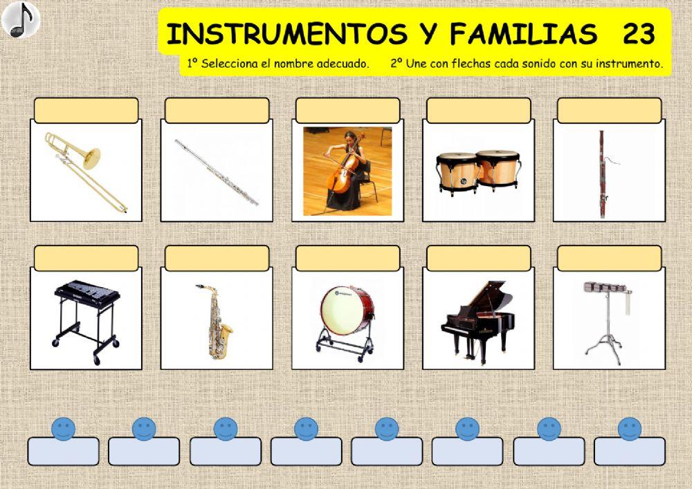 INSTRUMENTOS MUSICALES Y FAMILIAS 23
