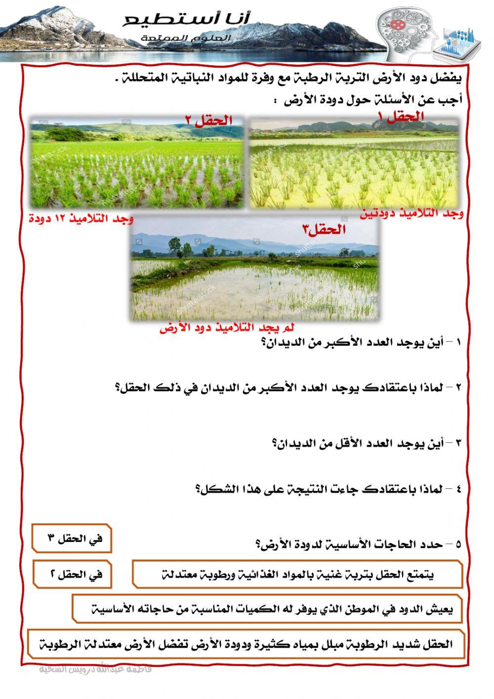 الحيوانات في المواطن الطبيعية