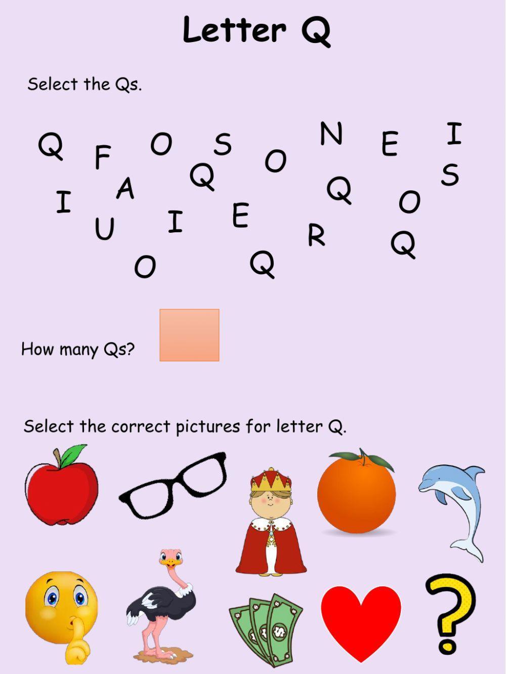 Letter Q Letter Q