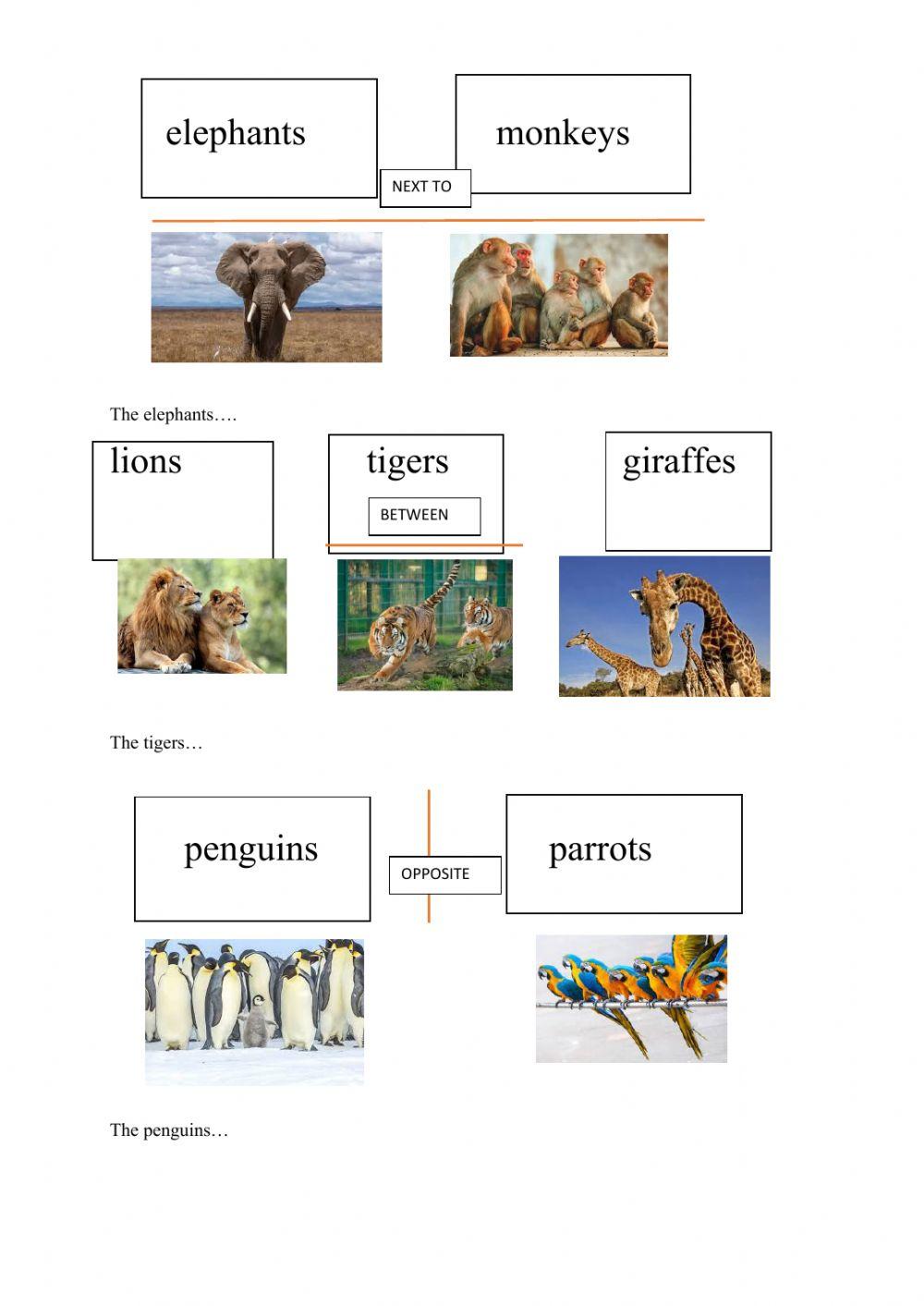 Prepositions of place