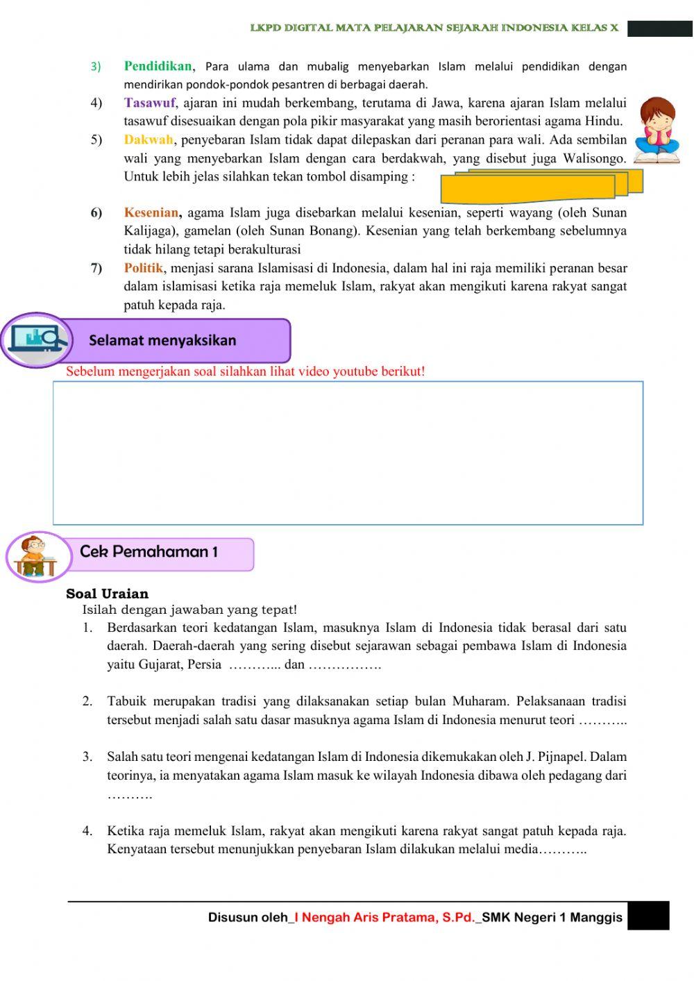 Teori masuknya islam