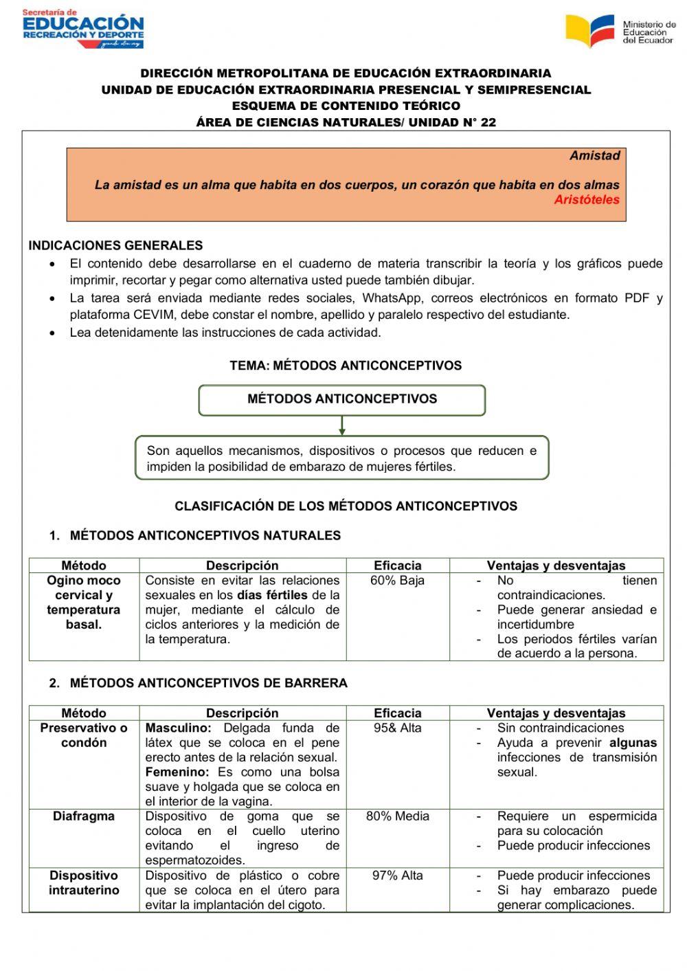 Ciencias Naturales Unidad 22