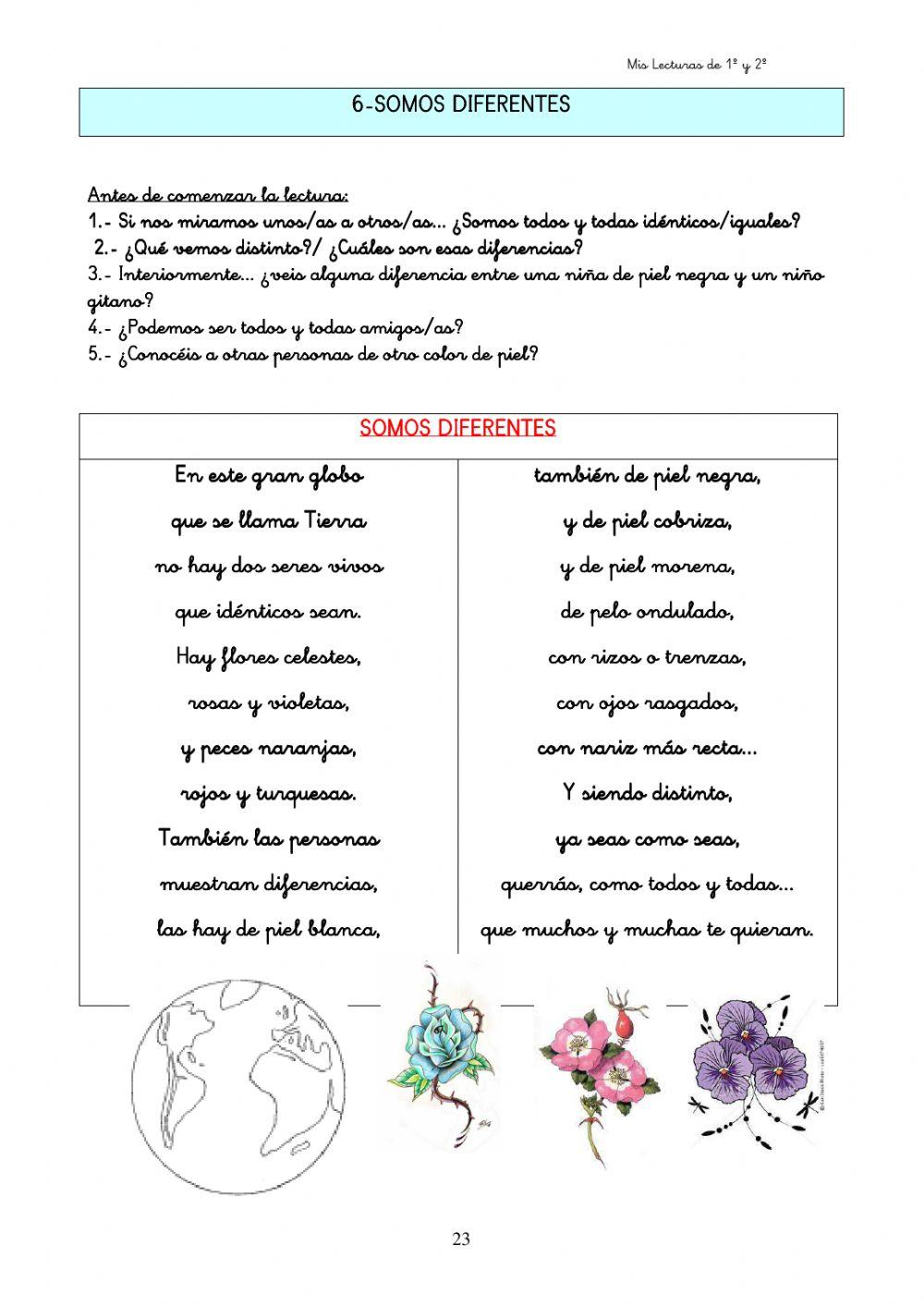 Lectura comprensiva.