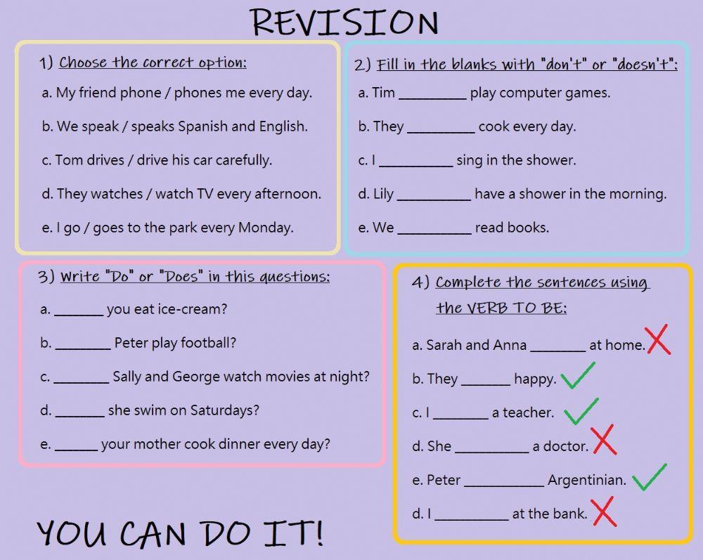 Review Present Simple