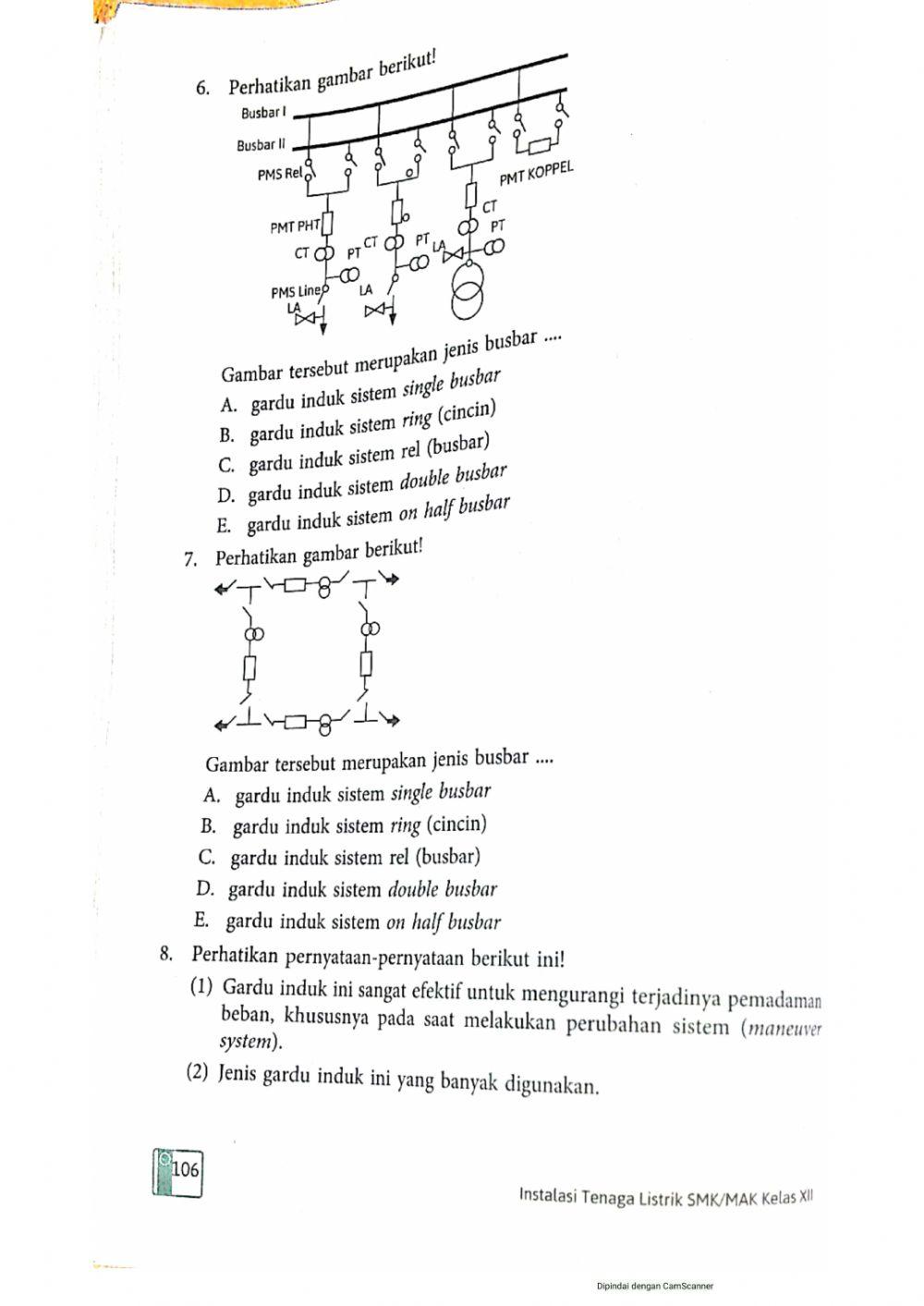 Latihan Soal Busbar-ITL XII