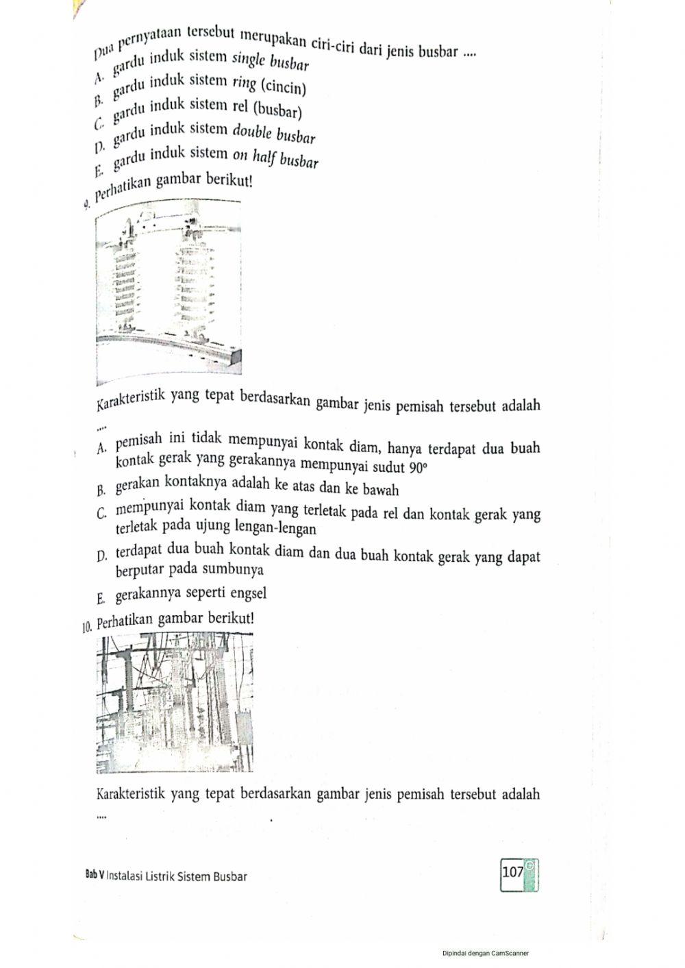 Latihan Soal Busbar-ITL XII