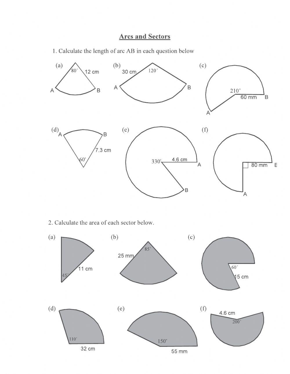 6397094 Arc Length and Sector Area Cherise 6397094 Arc Length and Sector Area Cherise