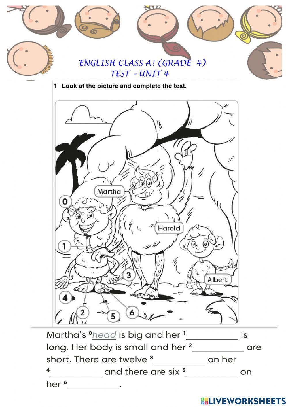 EC 1 unit 4 (grade 4) part 1 revised