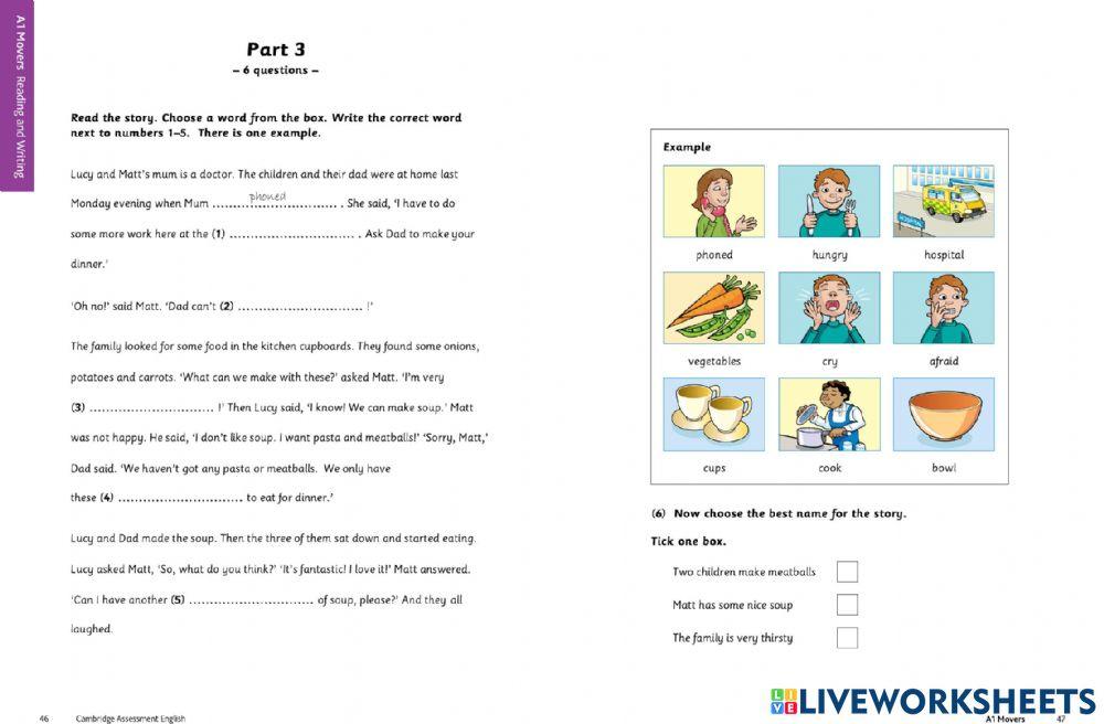 Reading and Writing 2