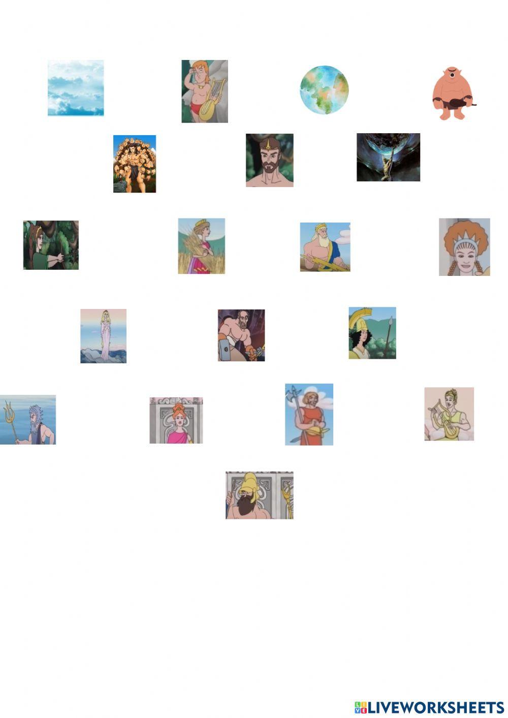 Το οικογενειακό δέντρο των θεών