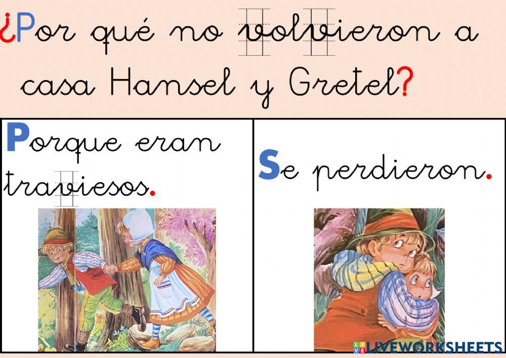 Lectura Hansel y Gretel