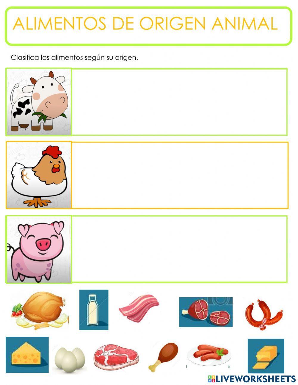 Alimentos de origen animal