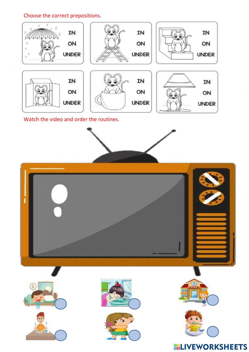 English exam 1st grade 2 term
