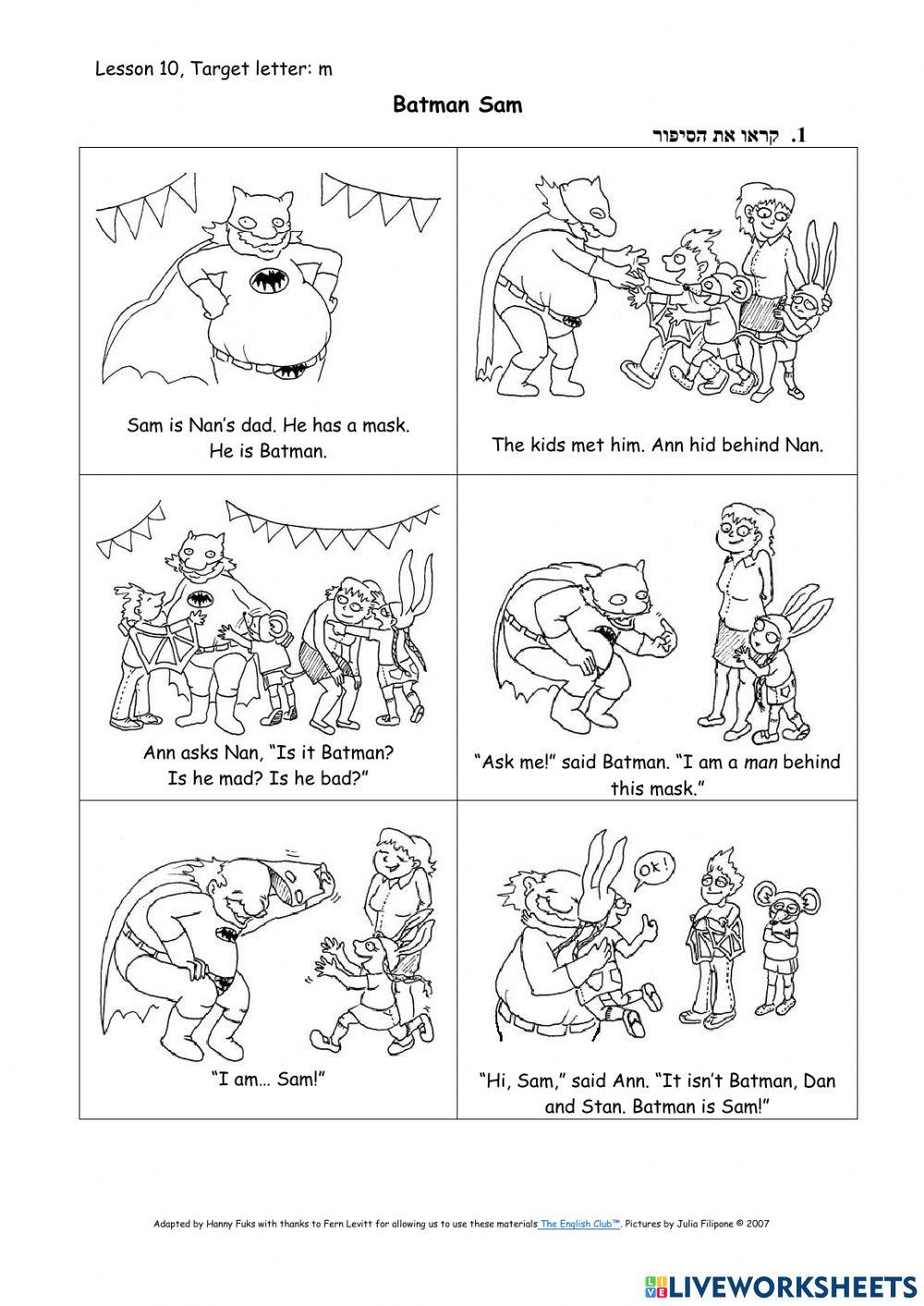 Reading Program - Lesson 9 - Mm