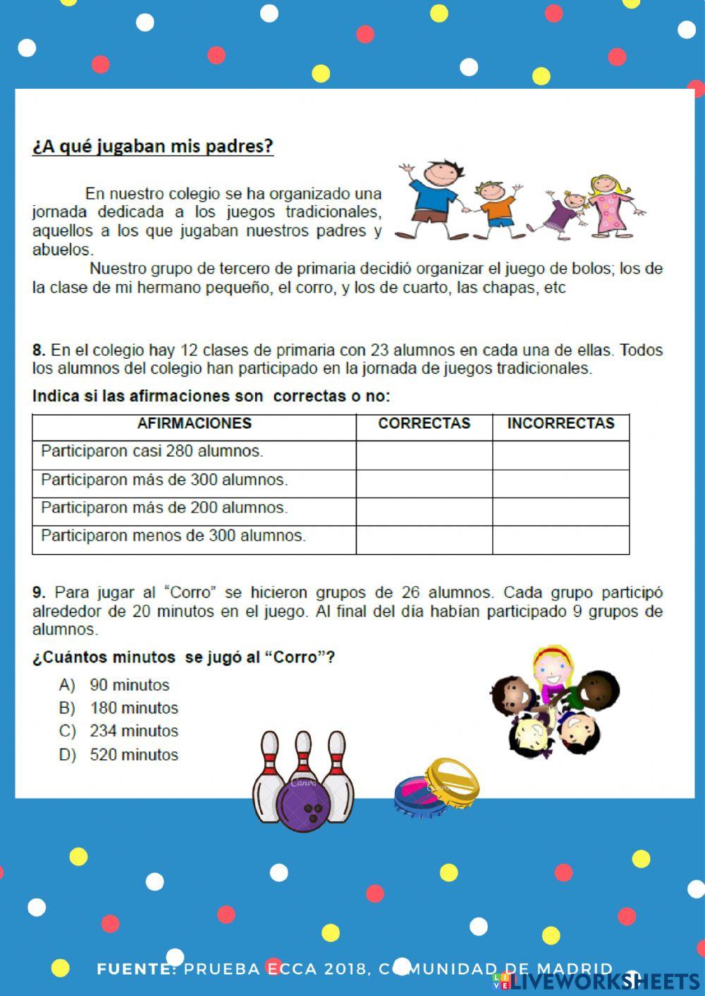 Prueba ECCA 2018, parte 1, pg 4 y 5