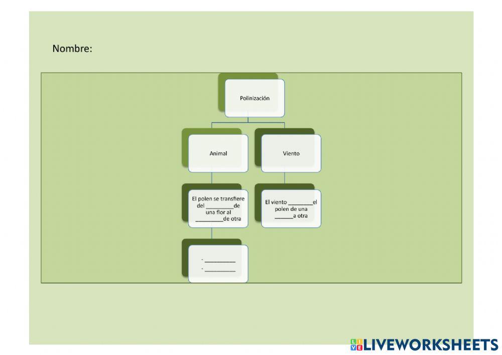 Polinización Completar