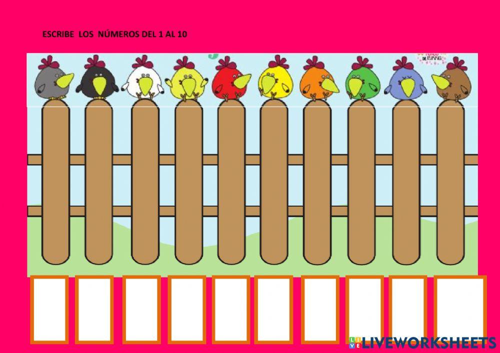 Cuento: las diez gallinas