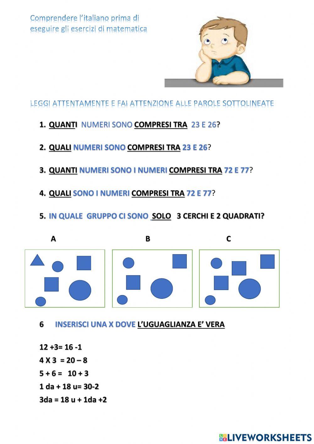Quesuti di matematica1