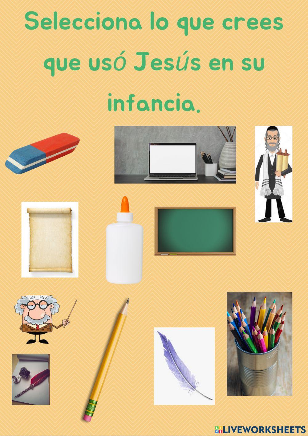 Jesús en el colegio