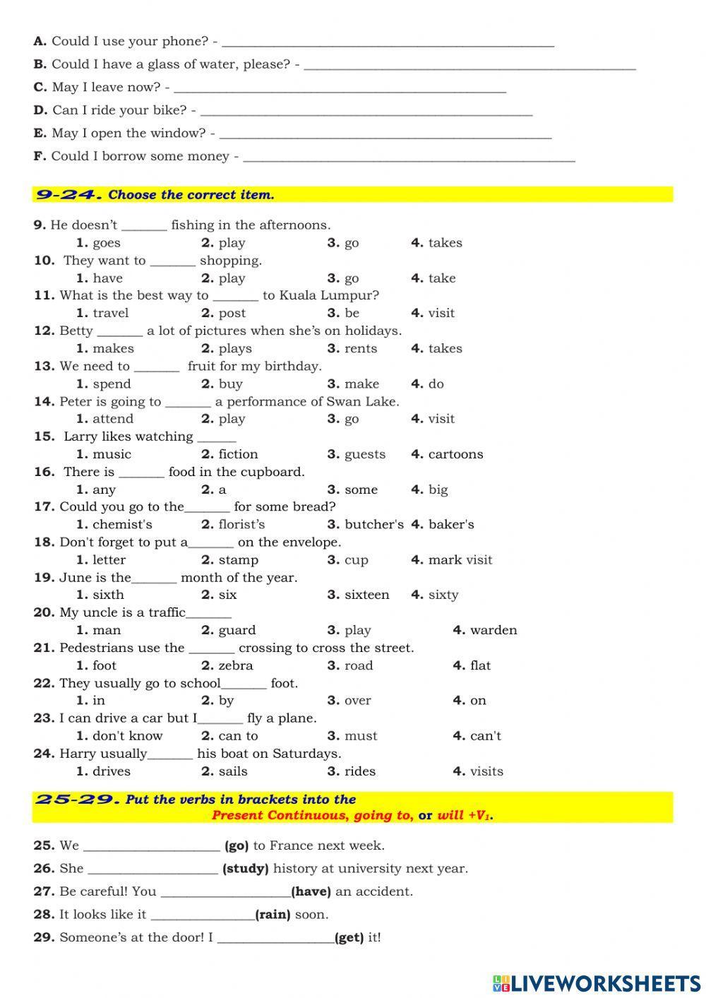 Spotlight 6 Task 61073
