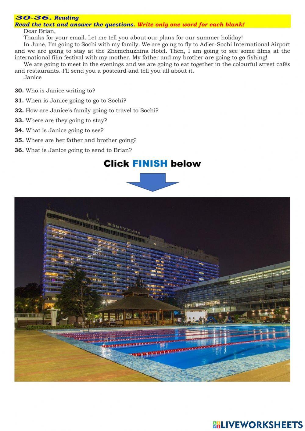 Spotlight 6 Task 61073