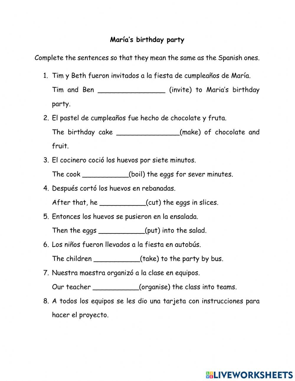 Passive Voice Past interactive worksheet | Live Worksheets passive-voice-past-interactive-worksheet-live-worksheets