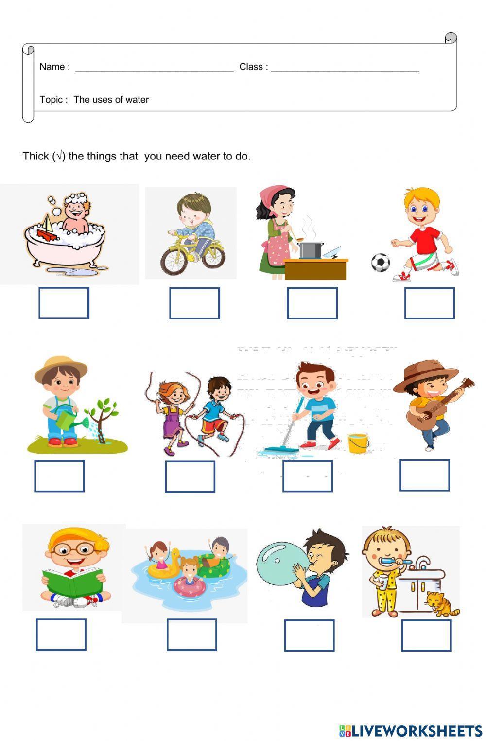 711801 | Water | Wongscience | LiveWorksheets