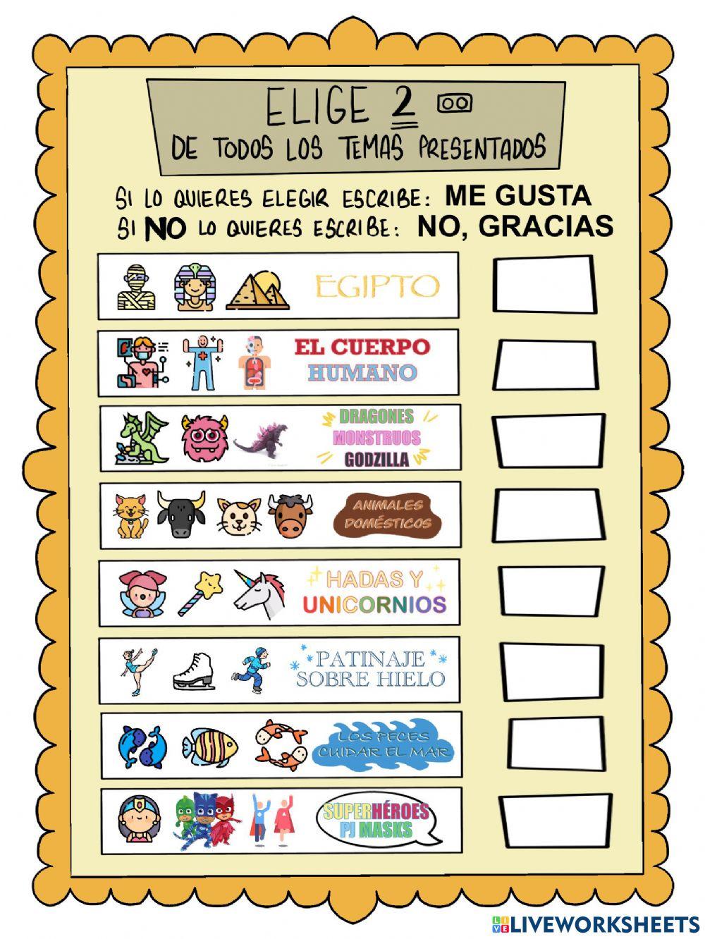 Ficha elección de proyecto