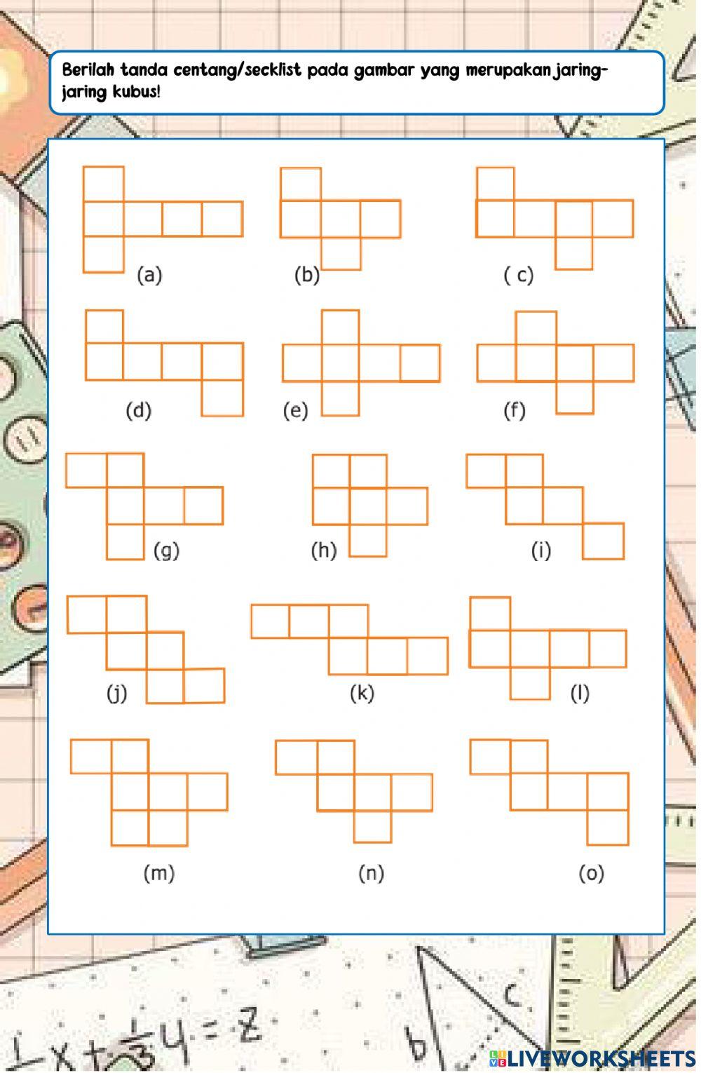 Jaring-jaring balok dan kubus
