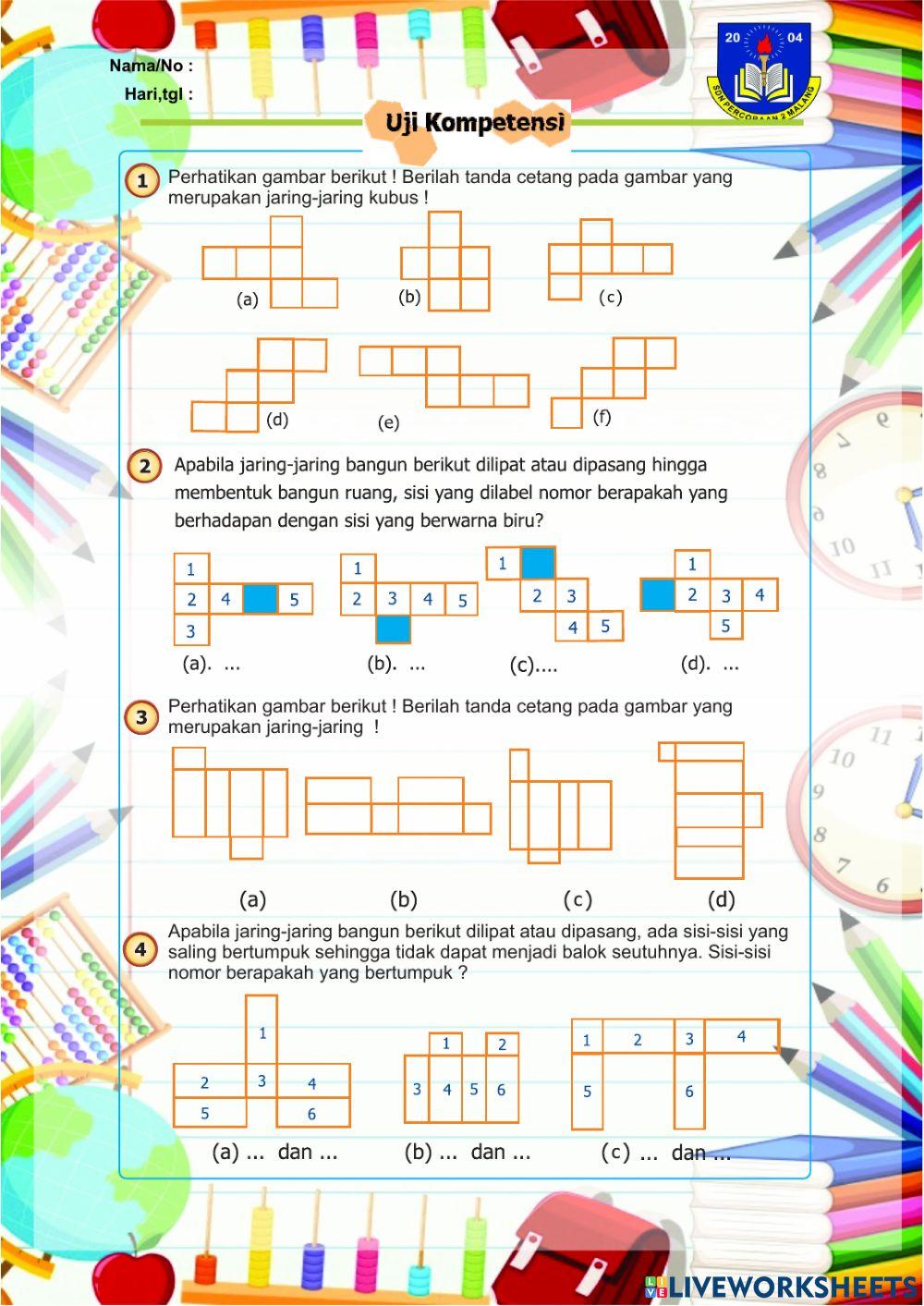 LKPD Matematika Jaring2 3