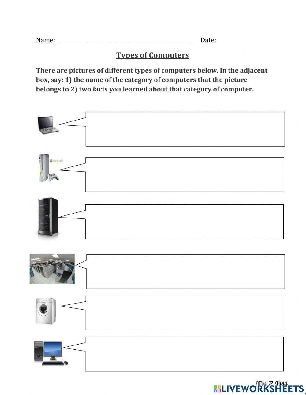 Categories of Computers