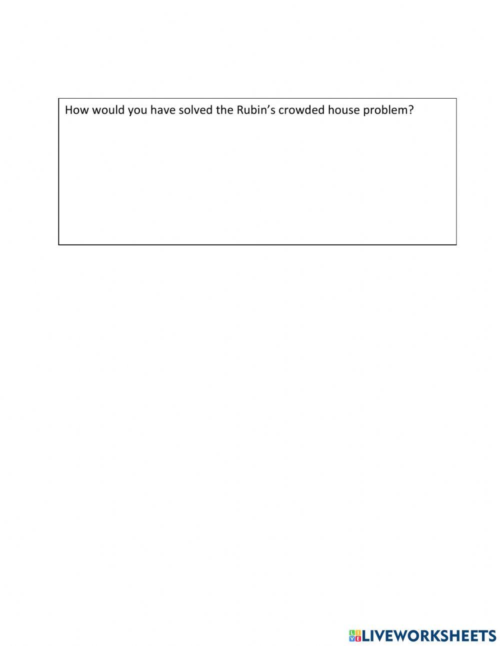 The crowded house folktale