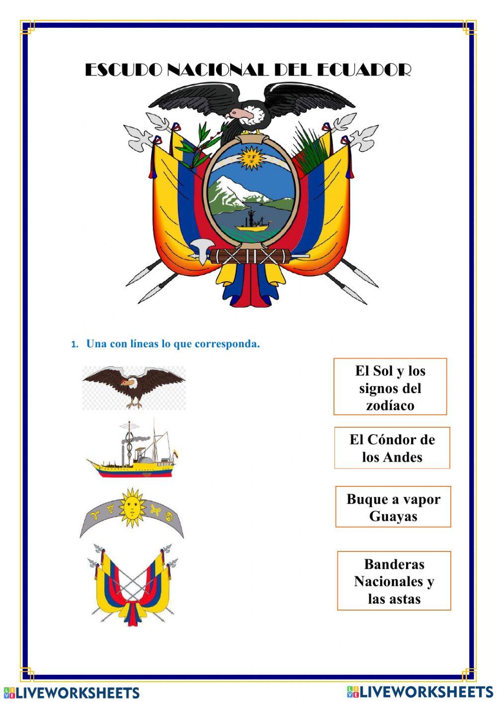 El Escudo Nacional del Ecuador