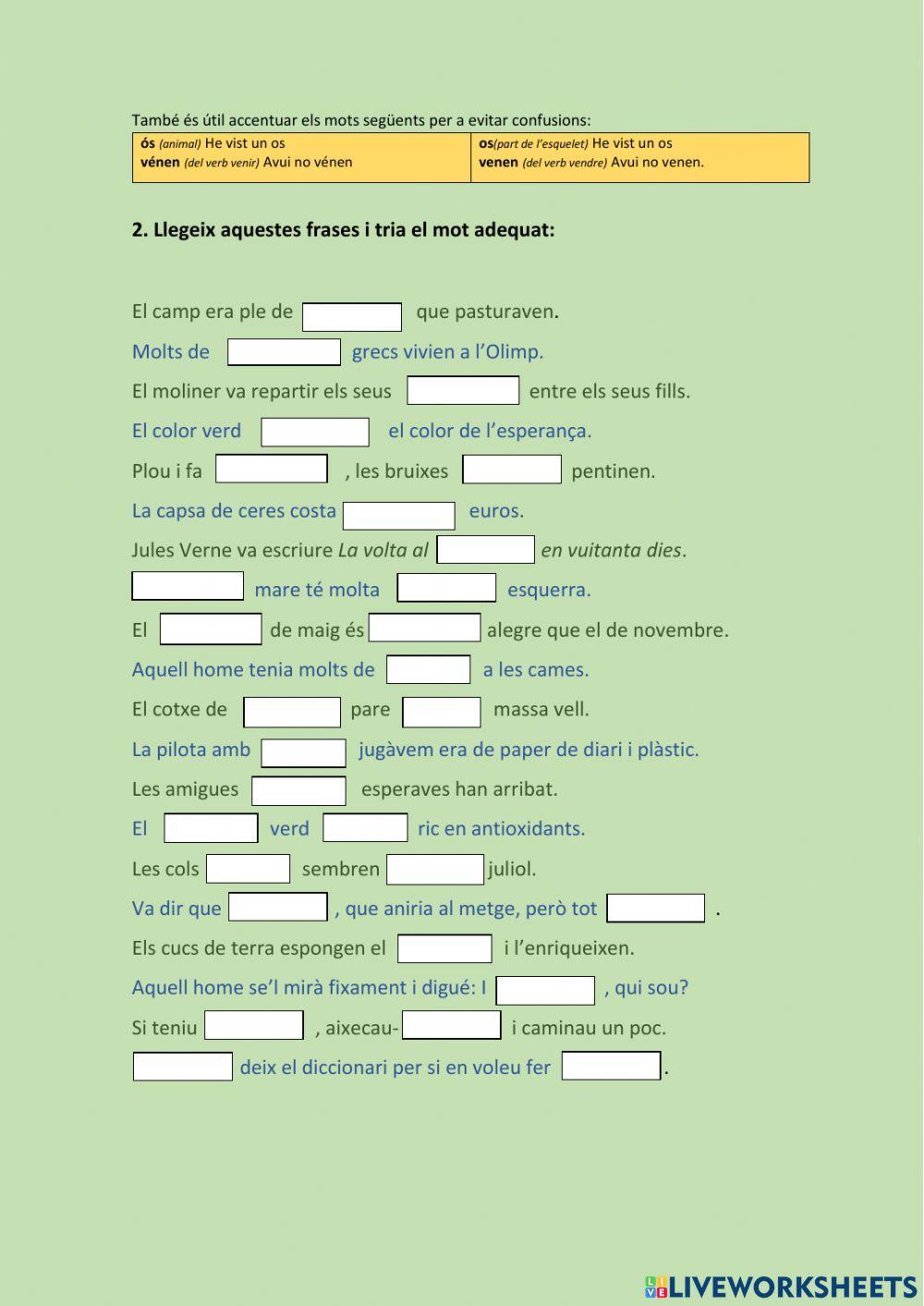 ACCENTUACIÓ Part 3. pàg 15