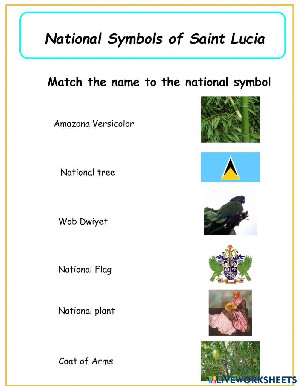 National Symbols of Saint Lucia