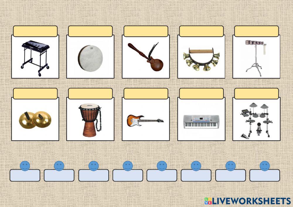 INSTRUMENTOS MUSICALES Y FAMILIAS 29