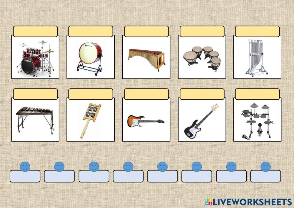 INSTRUMENTOS MUSICALES Y FAMILIAS 30