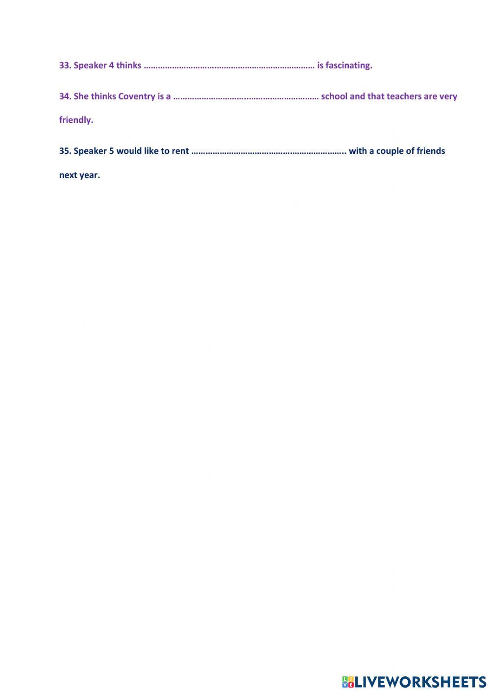 C11 Listening Practice