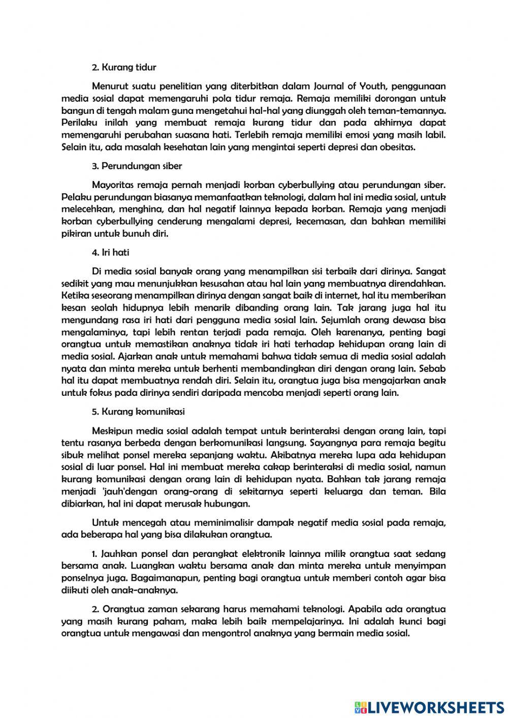 Pertumbuhan dan perkembangan