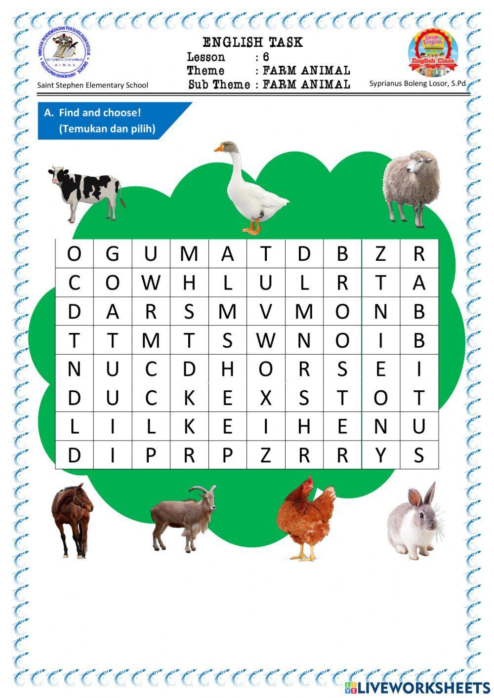 Tugas Online for Fifth Grade