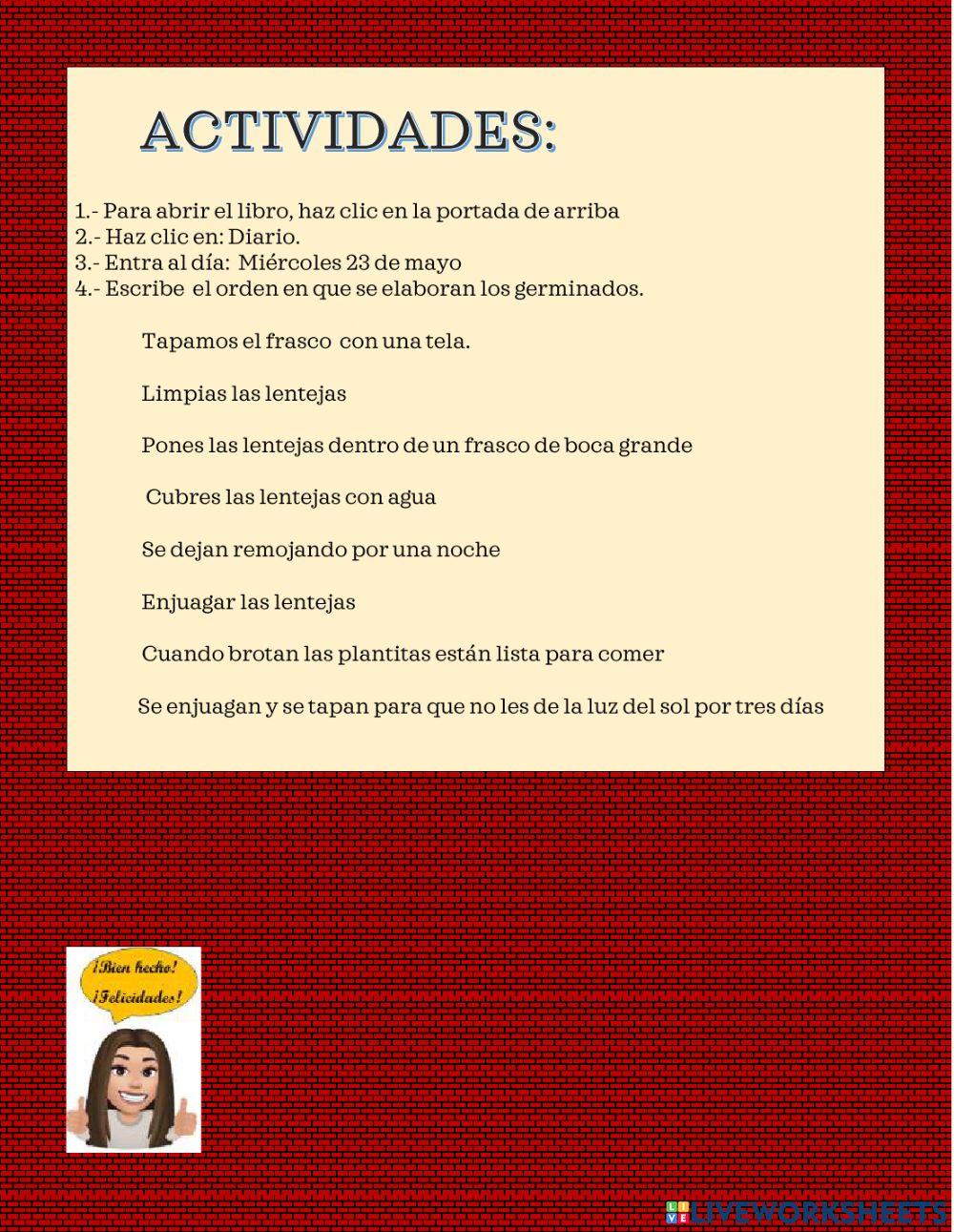 Miércoles 23 de mayo