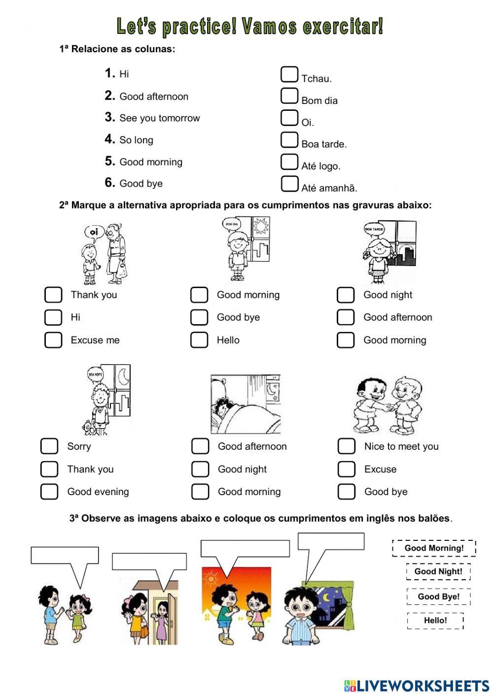 INGLÊS - 6° ANO - SEMANA 2 - 