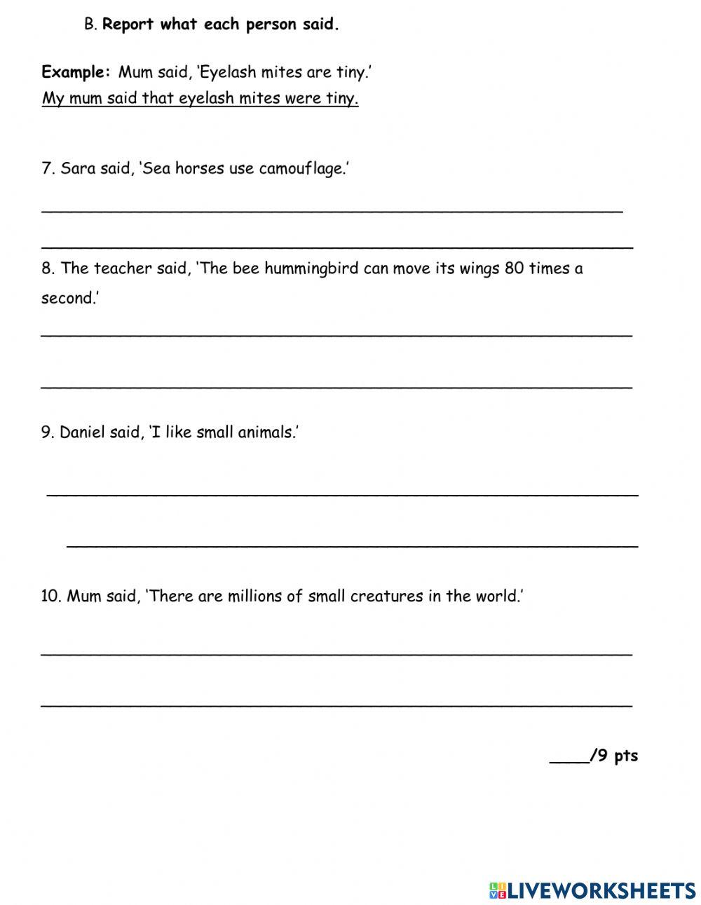 P5 English Unit 5 Control 