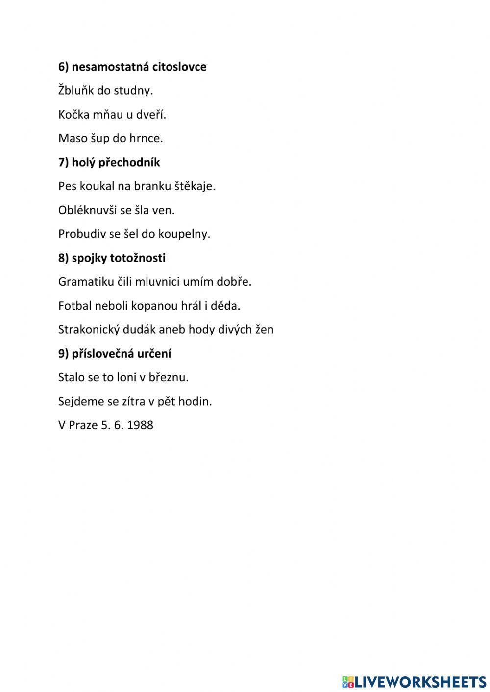 čárka ve větě jednoduché 4