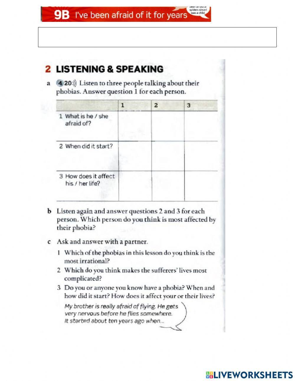 English File Unit 9B