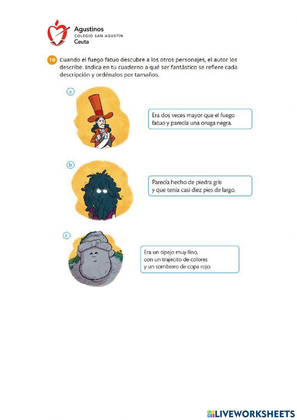 Comprensión Lectora- La Historia Interminable- (Unidad 7)