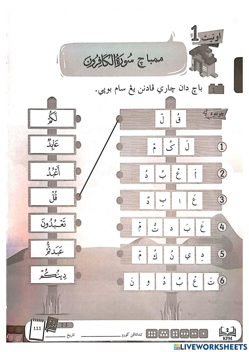 Al:Quran (Tilawah) : Membaca Surah Al Kafirun