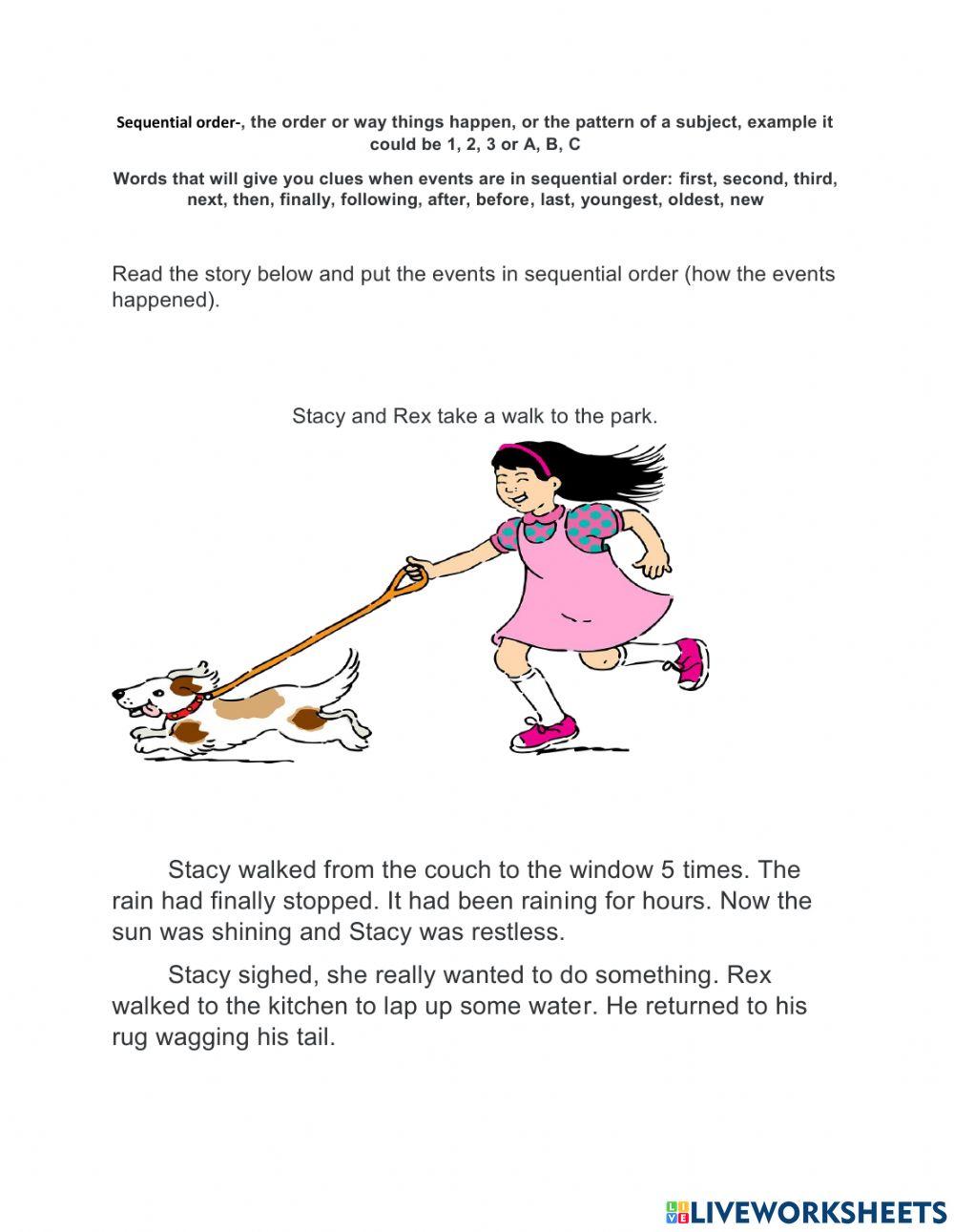 Stacy and Rex take a walk to the park